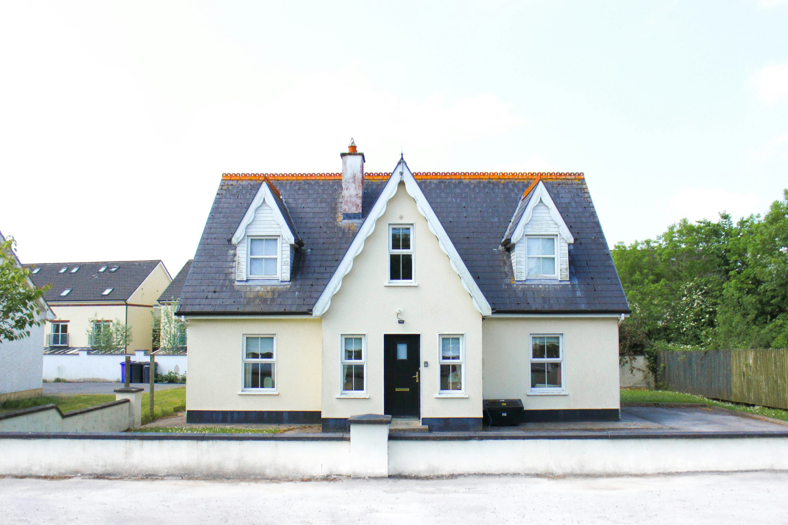 Single family home external view