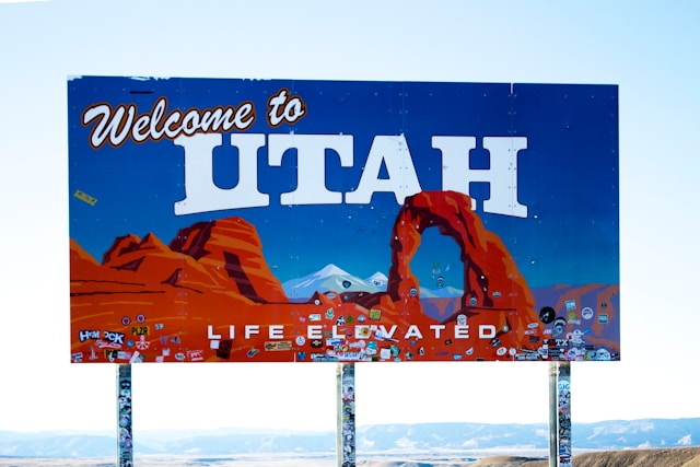 Utah sign